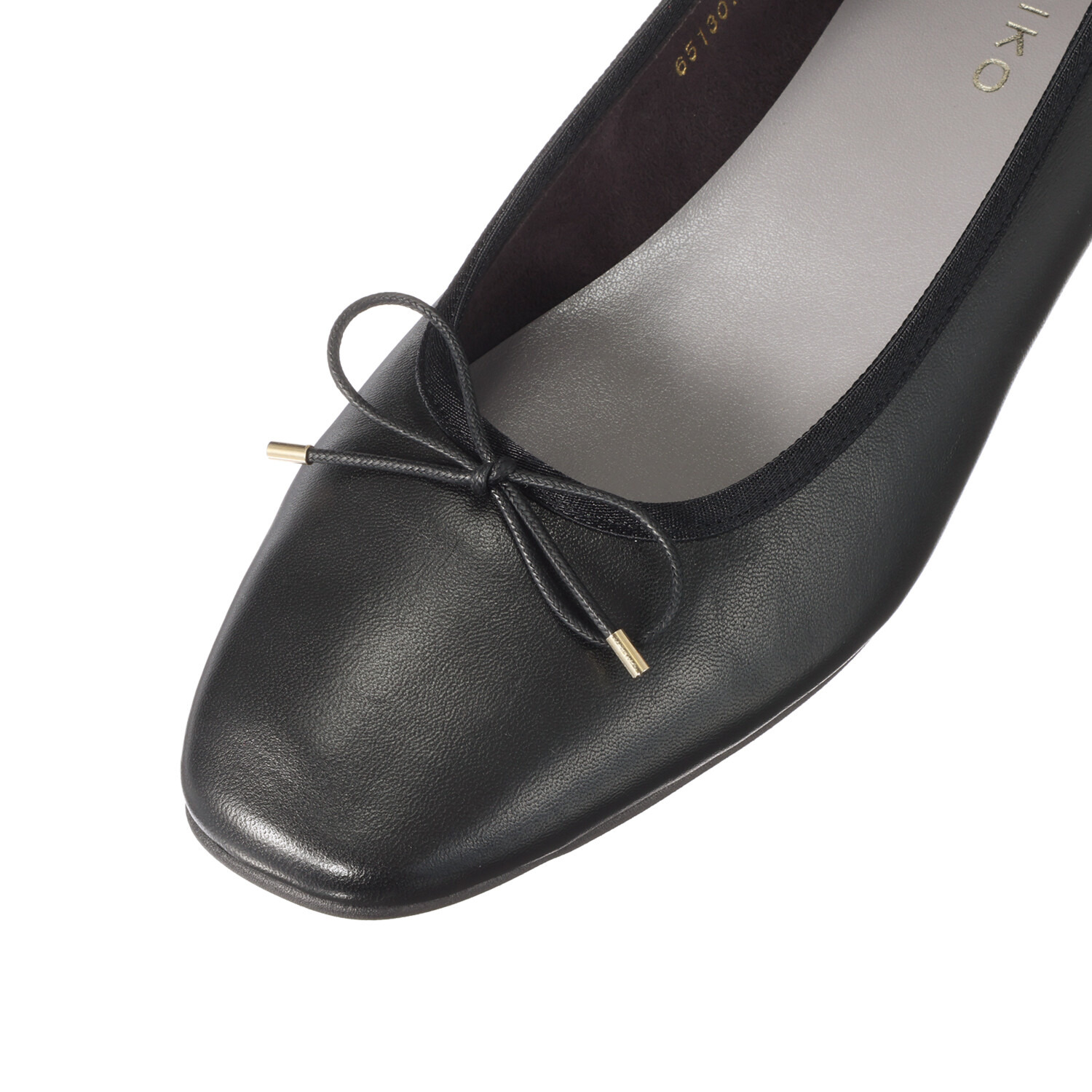 卑弥呼 日本製 レザー バレエパンプス