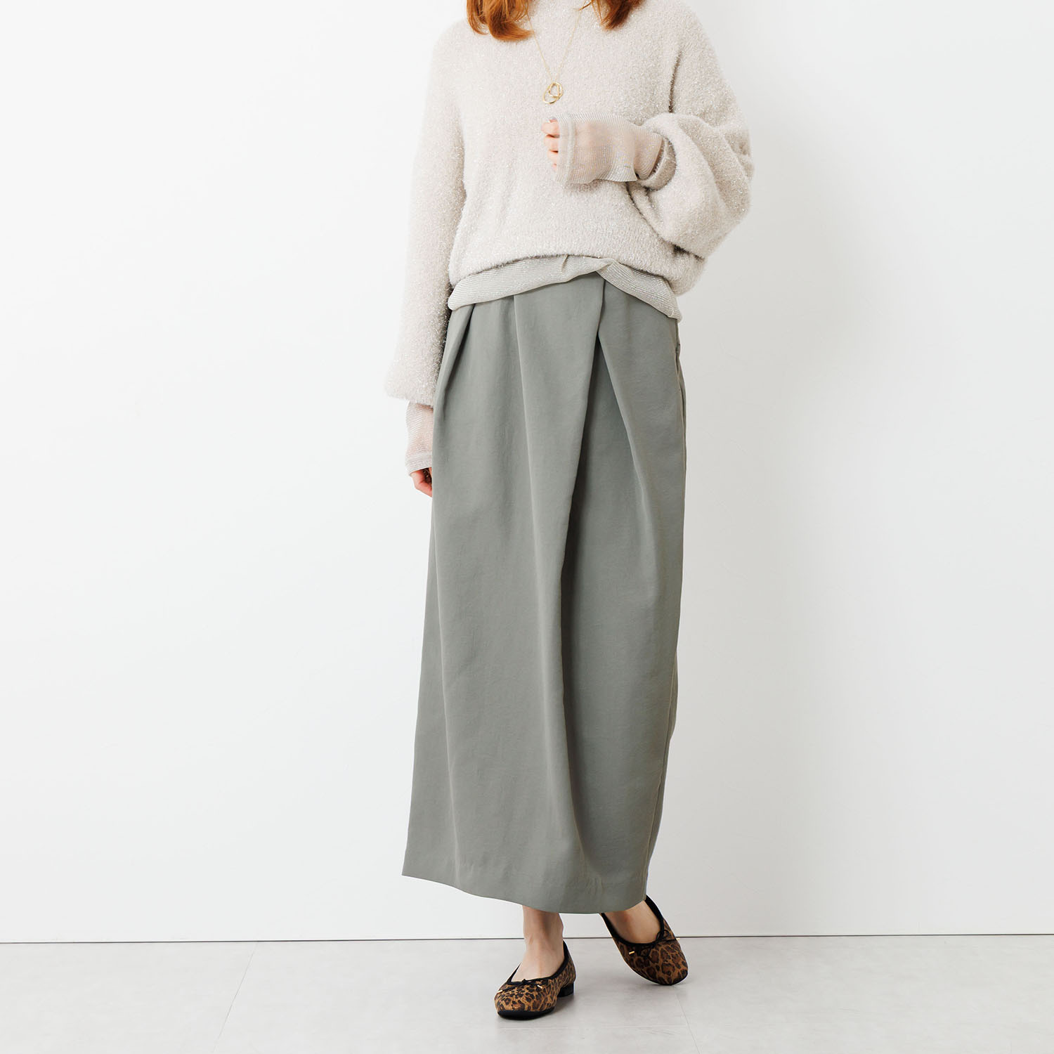 卑弥呼 日本製 レザー バレエパンプス