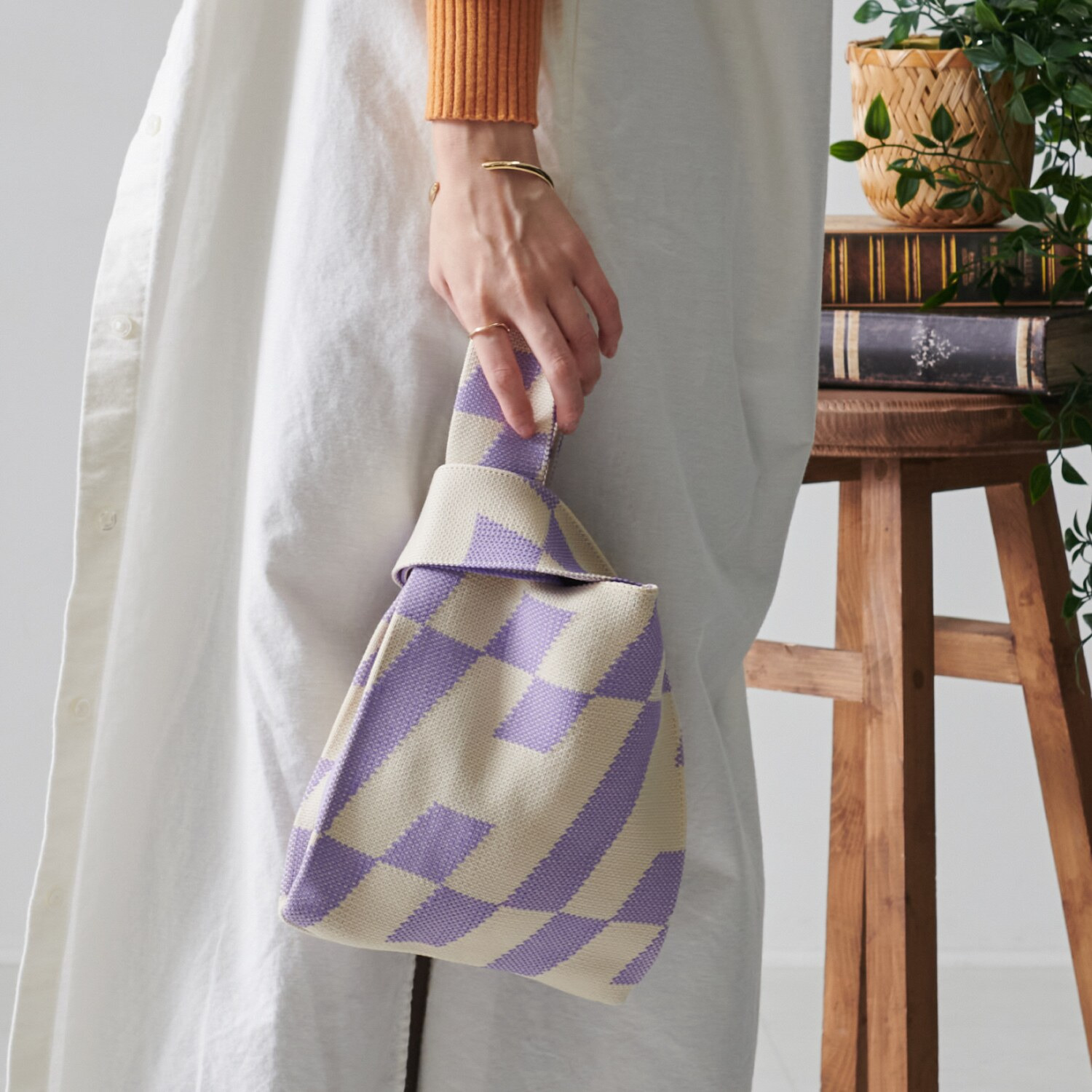 リズデイズ ニットバッグ