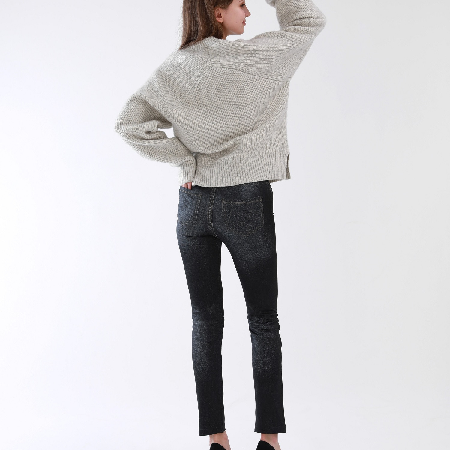 うらぽか ２００デニール 裏起毛 プリントレギンス ２足セット