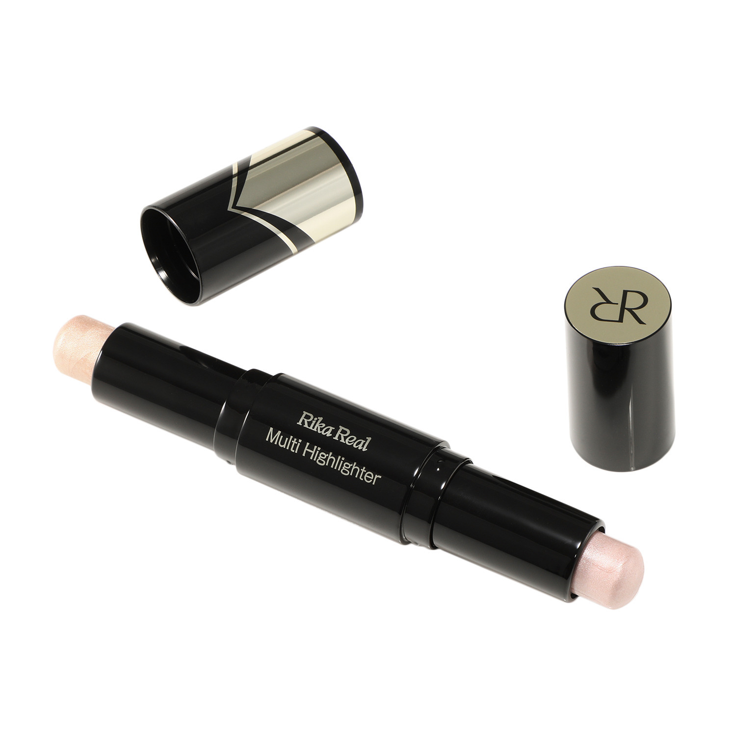 リカリアル マルチハイライター ＜オーロラピンク／ 　オーロラゴールド＞ （アイシャドウベース・ フェイスカラー）