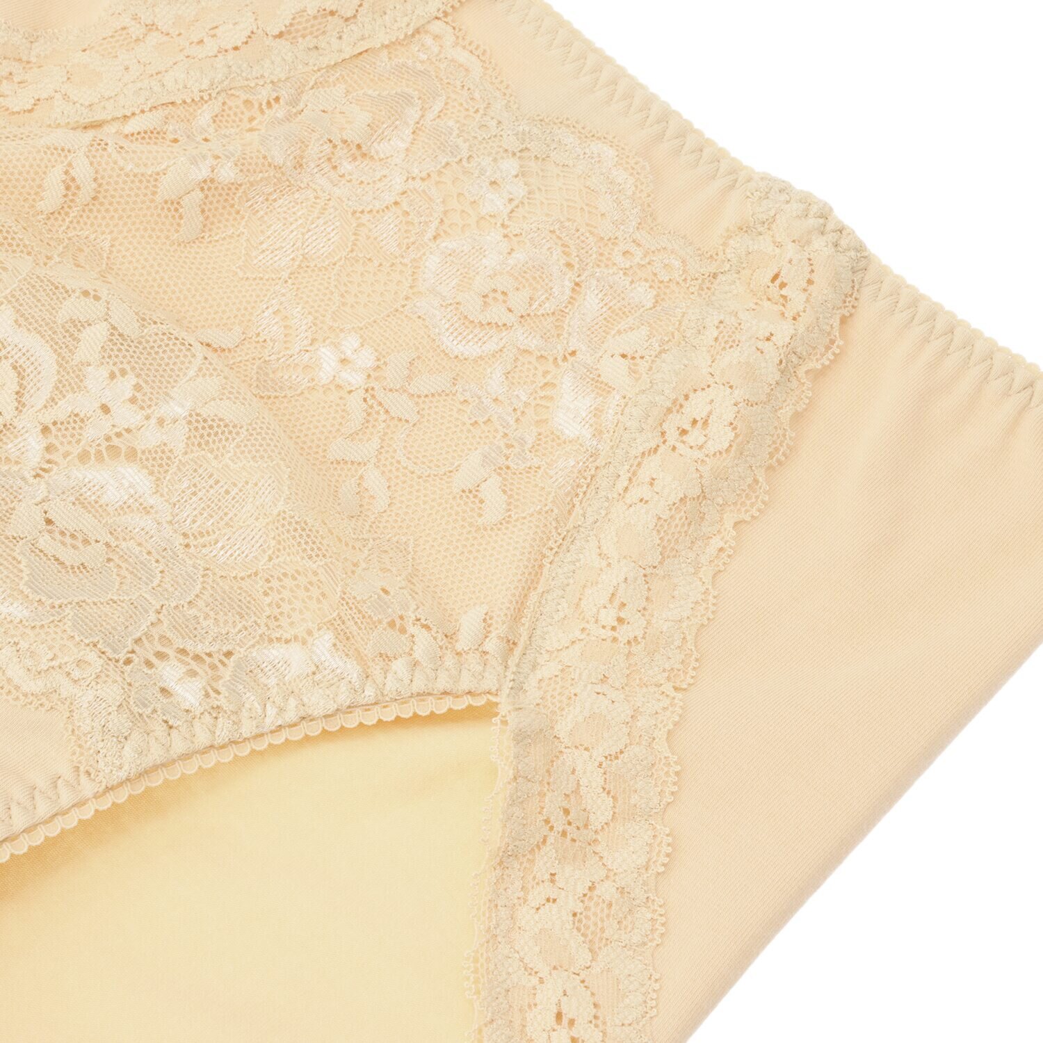 サラバディ 東洋紡ランシール使用 吸水・消臭 綿混 レースアクセント ショーツ３枚セット