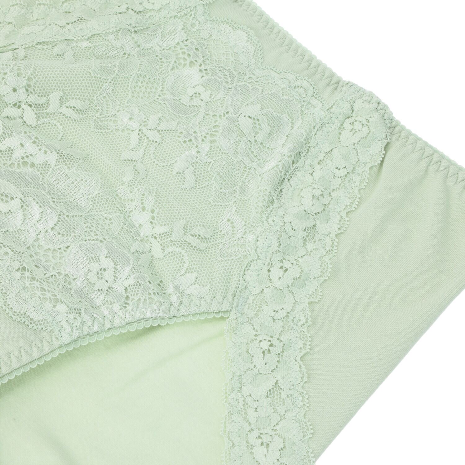 サラバディ 東洋紡ランシール使用 吸水・消臭 綿混 レースアクセント ショーツ３枚セット