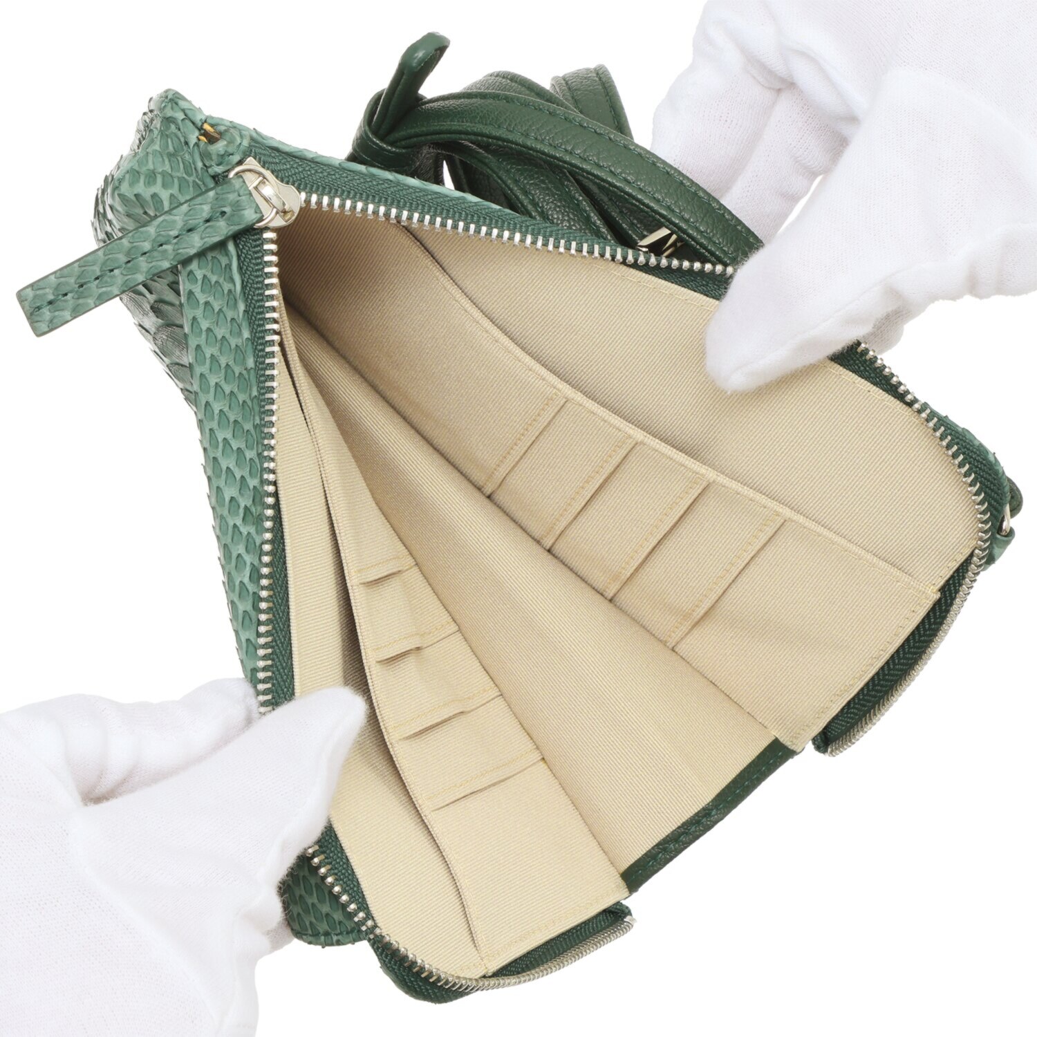 アランチャ パイソン スマートポシェット