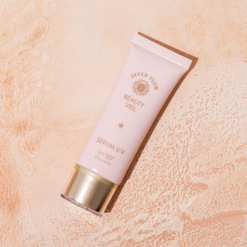 セブン フロー 1品5役で 明るく艶やかな美肌 ビューティ ヴェール (日中用美容液・ 化粧下地) セブン フロー 1品5役で 明るく艶やかな美肌 ビューティ ヴェール (日中用美容液・ 化粧下地)