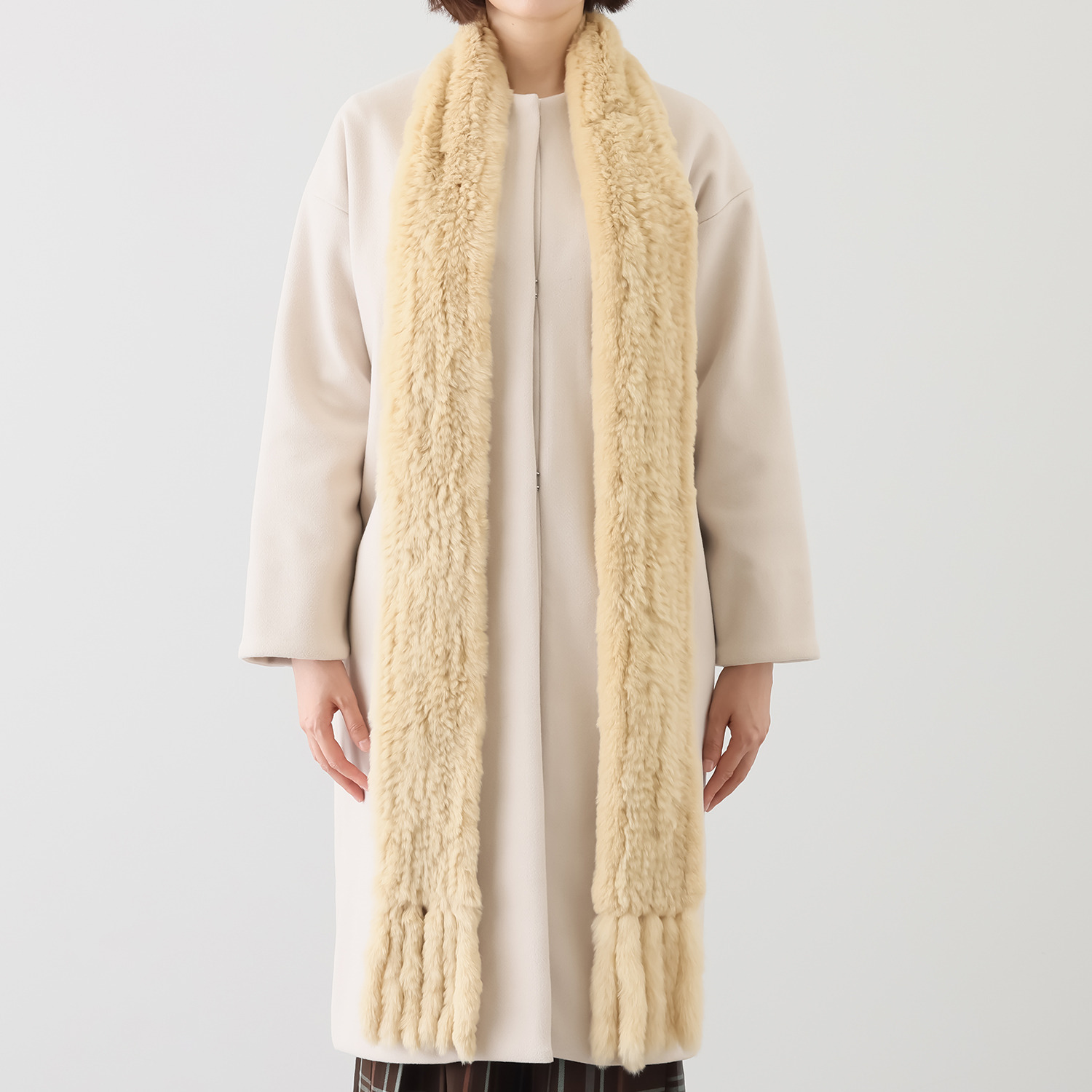 レッキスラビット ヤーンマフラー