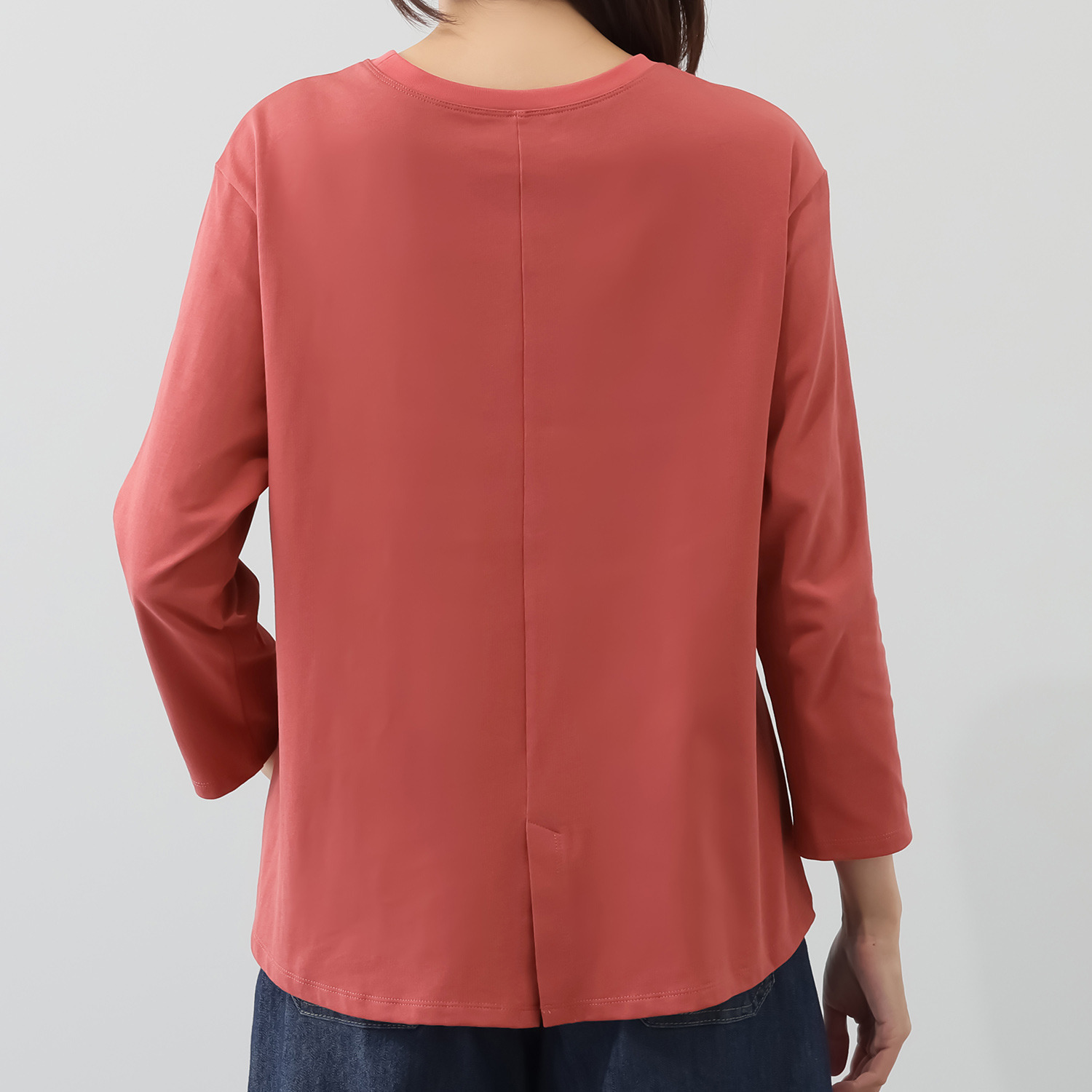 ノーボノーボ ロゴデザイン コットンプルオーバー