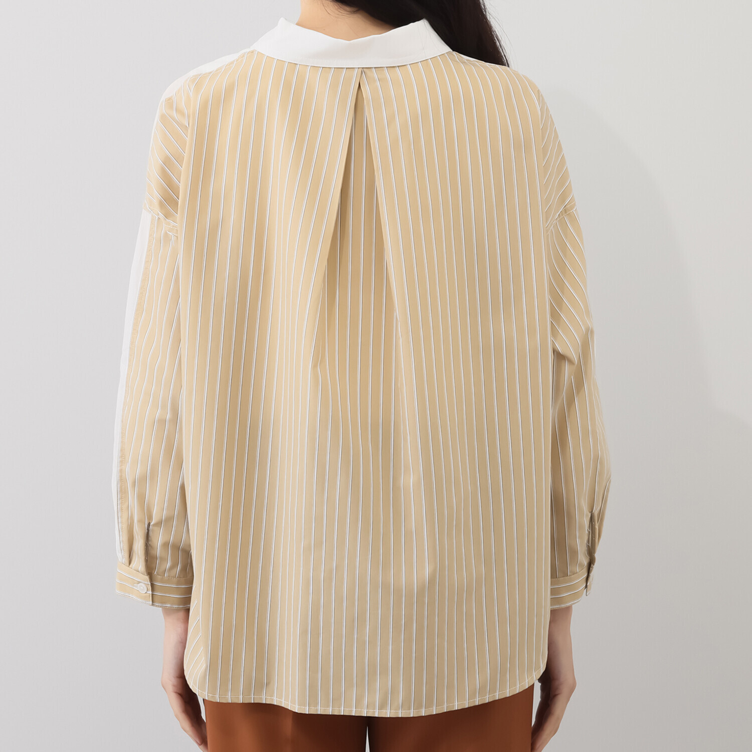 ダジュール 無地＆ストライプ ブラウス