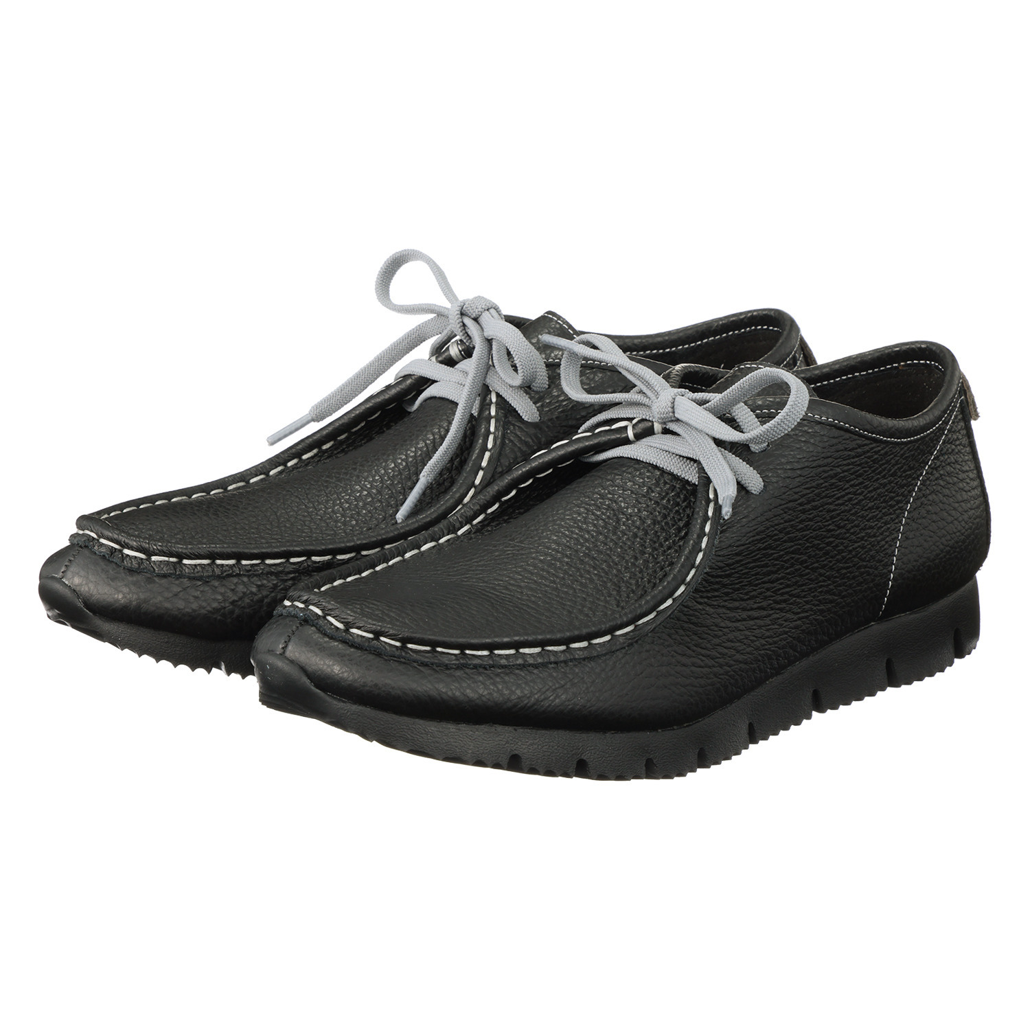 アルイトウ 日本製  マストロット社製牛革 レースアップ 軽量モカシンシューズ 