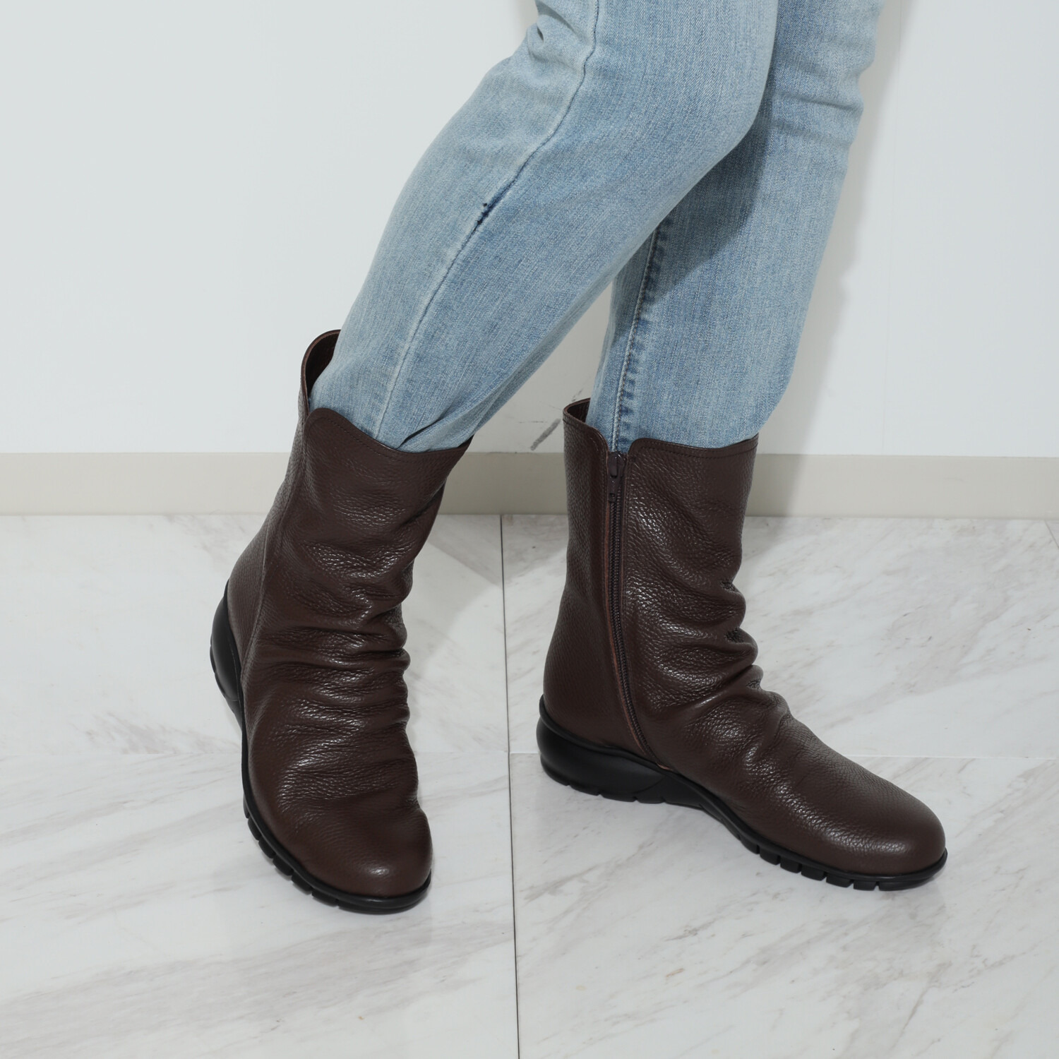 アルイトウ 日本製 マストロット社製牛革 軽量ボロネーゼブーツ