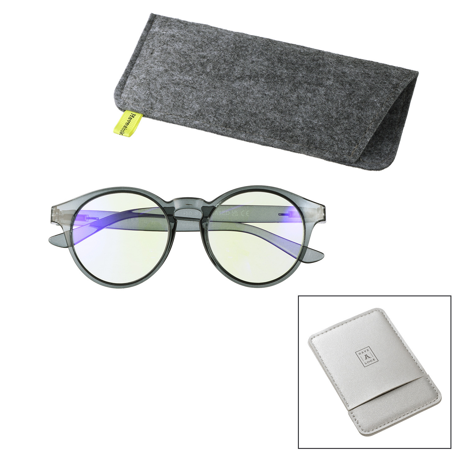 ブルーライトをカット！ Ｈａｖｅ　ａ　ｌｏｏｋ リーディンググラス カジュアル　特別セット