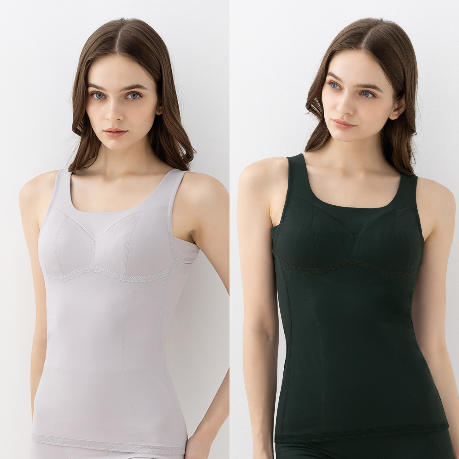 美人工房 消臭・やわらか裏起毛 いい肌あったか ボディーシェイパー ２枚セット