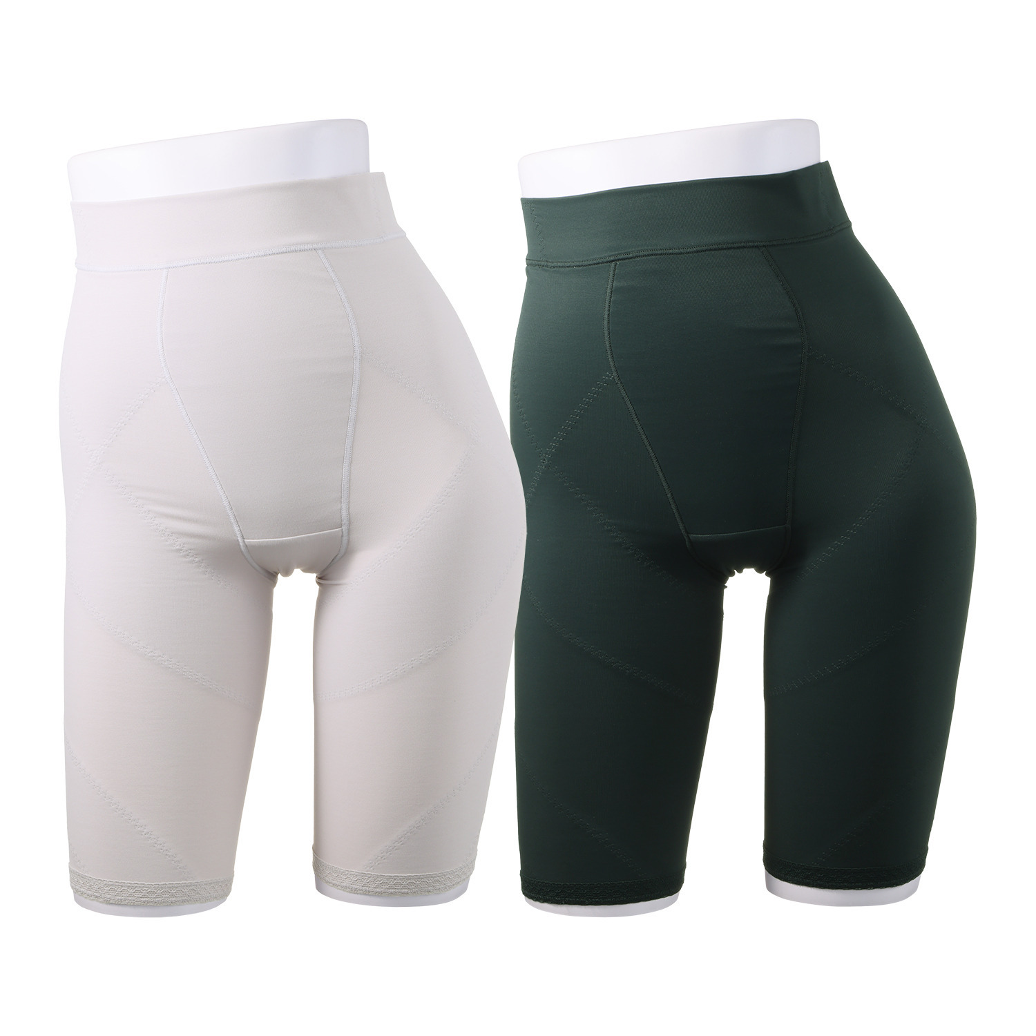 美人工房 消臭・やわらか裏起毛 いい肌あったか 立体的にヒップメイク ロングガードル２枚セット