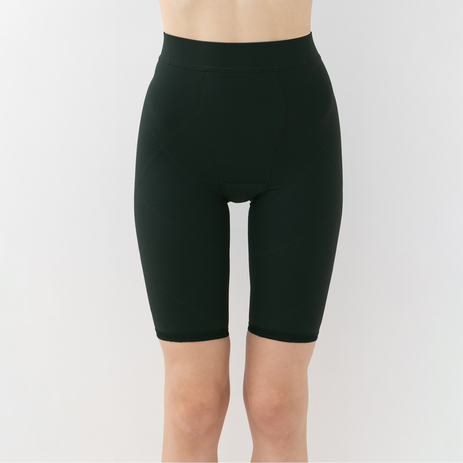 美人工房 消臭・やわらか裏起毛 いい肌あったか 立体的にヒップメイク ロングガードル２枚セット