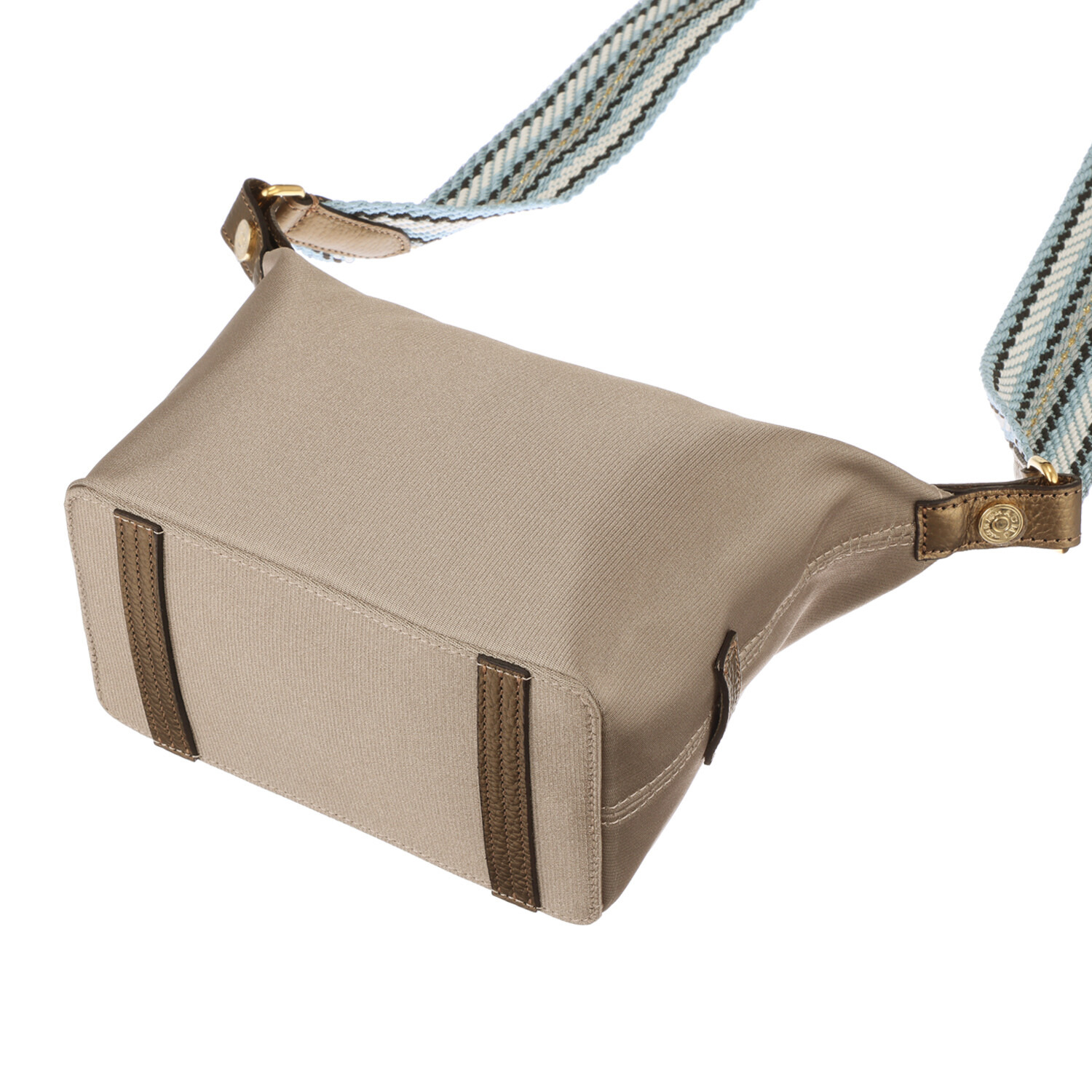 エーディーエムジェイ はっ水 ナイロンリュクス マーキスモティーフ クロスボディバッグ