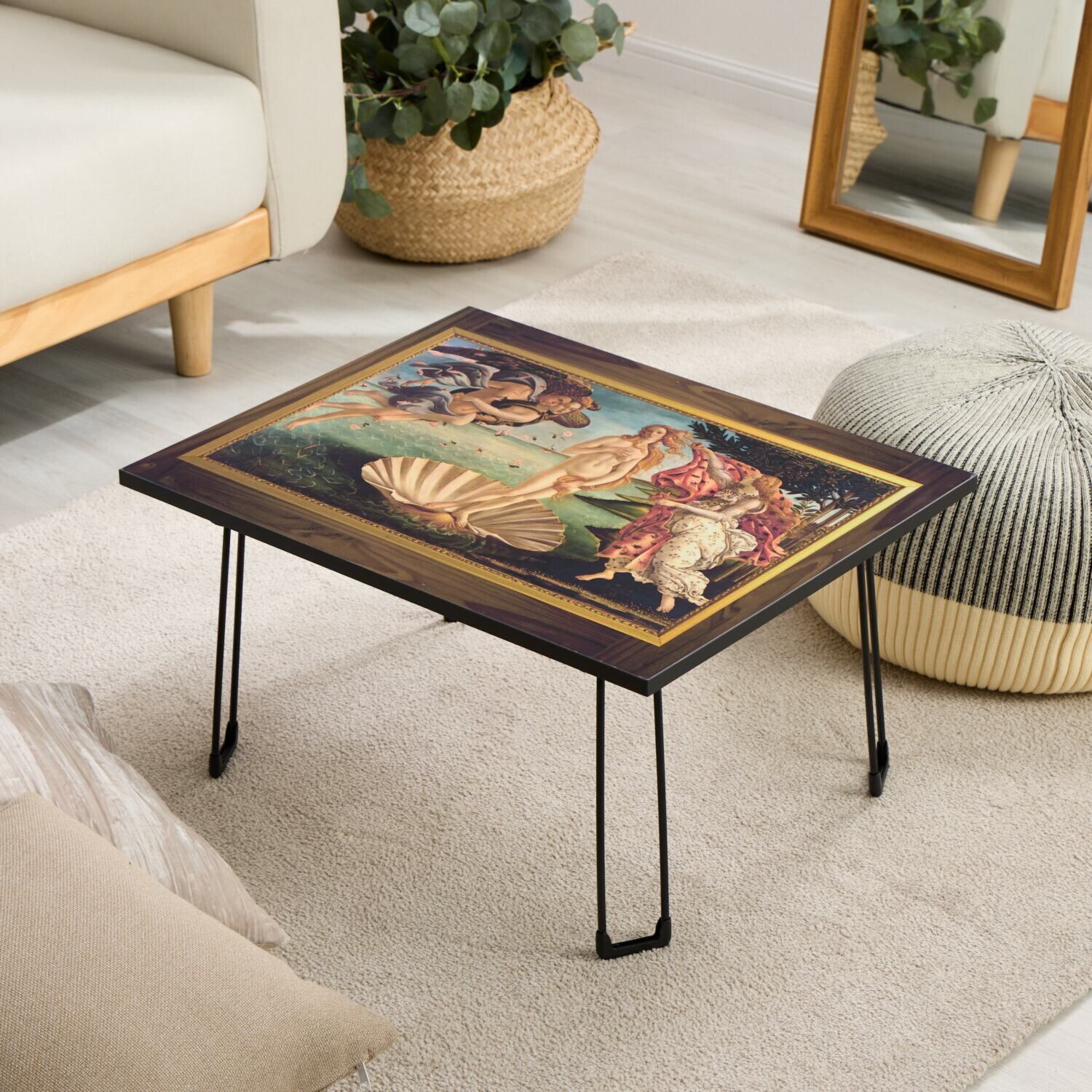 あの名画が 我が家のインテリアに 超高画質で再現された 美しさ 世界の ミュージアムテーブル