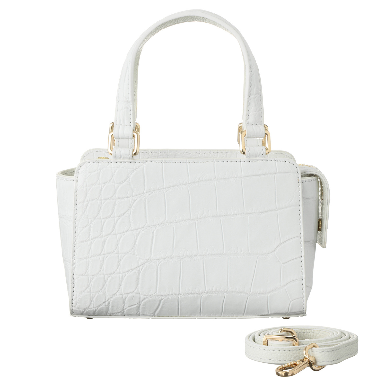 リアマッサ クロコダイル ２ウェイミニバッグ