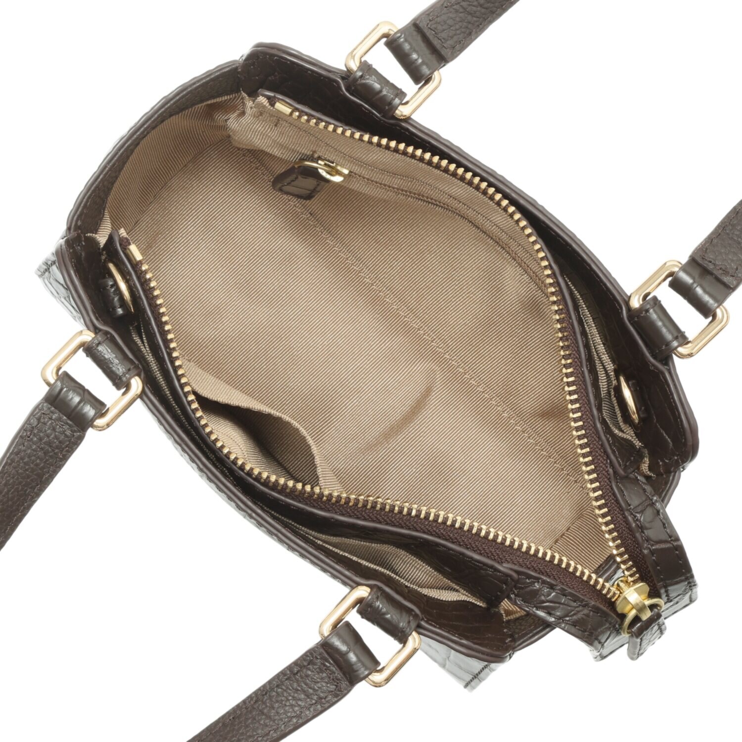 リアマッサ クロコダイル ２ウェイミニバッグ