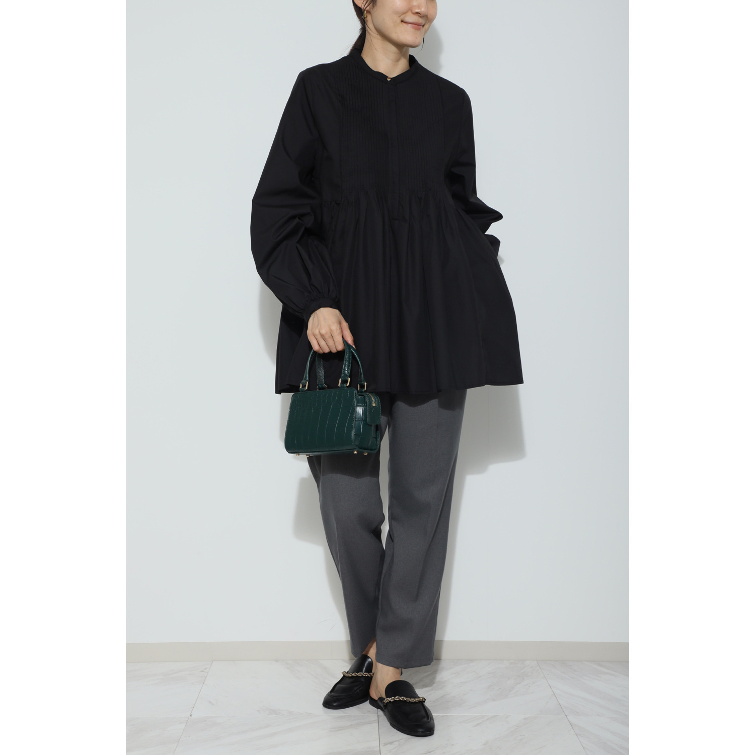 リアマッサ クロコダイル ２ウェイミニバッグ