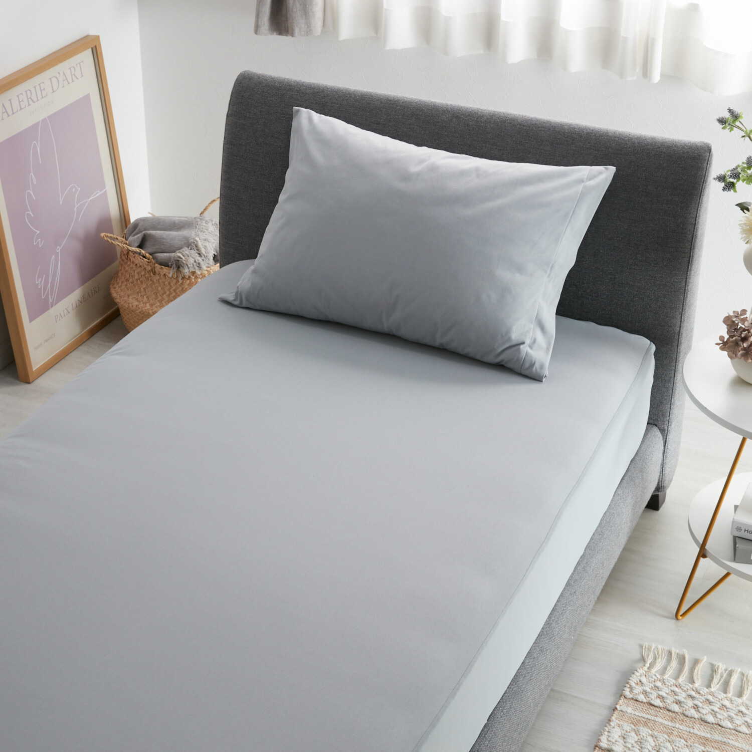 セーブユアベッド コットンブレンド 防水・防ダニ マットレスプロテクター ＜クイーン＞ 