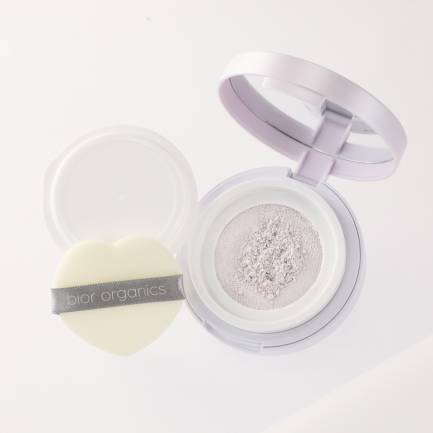 ビオール　オーガニクス 美容成分１００％配合！ ＵＶプロテクト ミネラルパウダー ＜トランスルーセント 　パープル＞ ２個分特別セット
