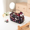 フォション プリント柄 折り畳みコスメボックス