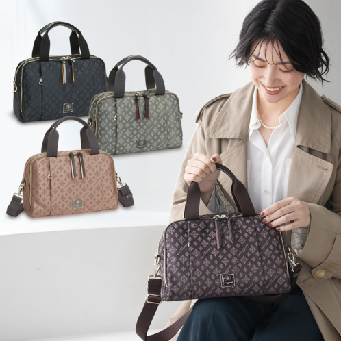 クリスチャン オリビエ ショップチャンネル デビュー15周年 はっ水ジャガード 2ウェイボストンバッグ <縦段式カード入れ仕様> クリスチャン オリビエ ショップチャンネル デビュー15周年 はっ水ジャガード 2ウェイボストンバッグ <縦段式カード入れ仕様>