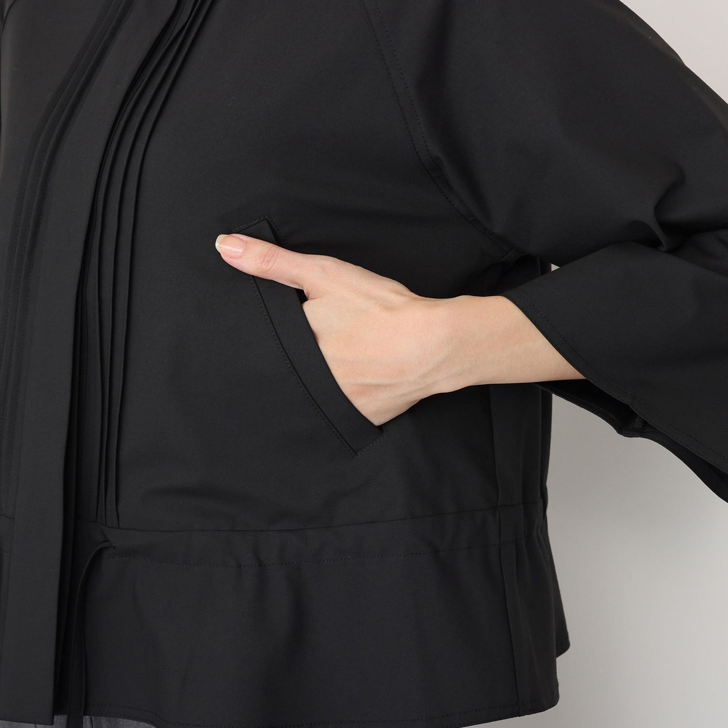 キョウコ　ヒガ ＵＶカット・接触冷感 触れるとひんやり Ａラインジャケット