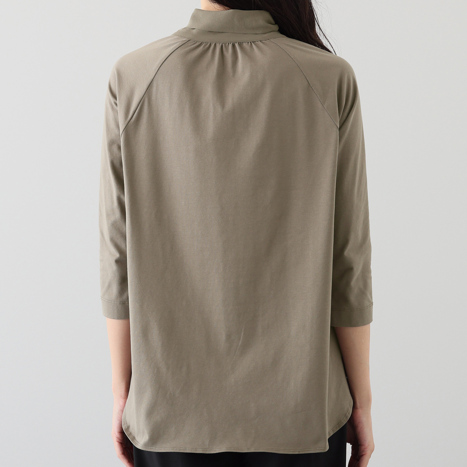 キョウコ　ヒガ 上品な華やかフリル シフォンデザイン ブラウスプルオーバー