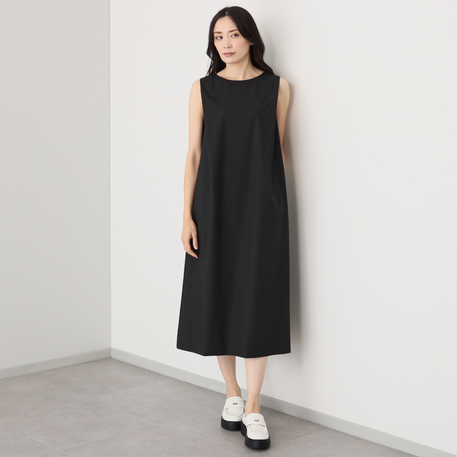 キョウコ　ヒガ ＵＶカット・接触冷感 触れるとひんやり Ａラインワンピース