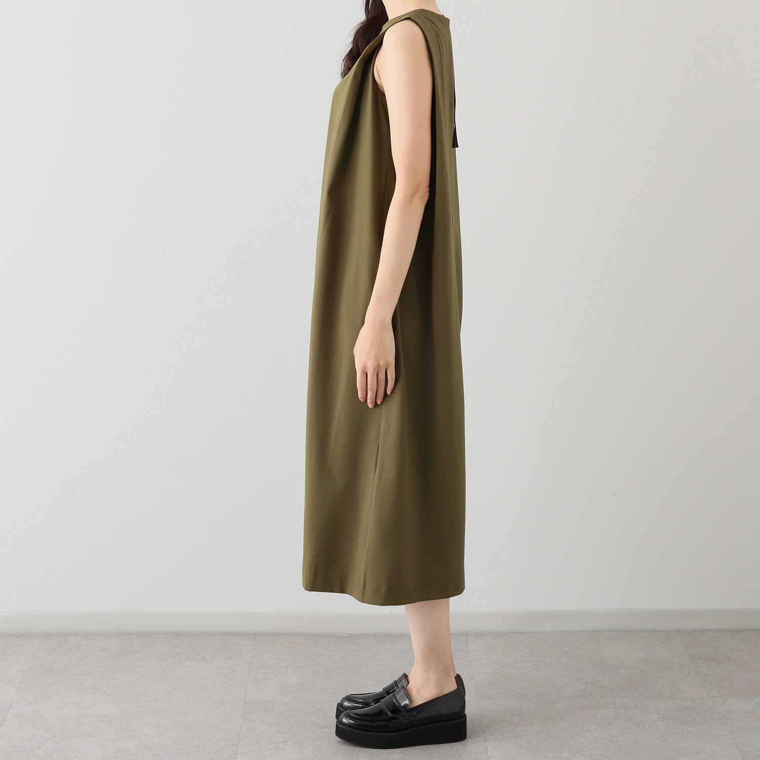 キョウコ　ヒガ ＵＶカット・接触冷感 触れるとひんやり Ａラインワンピース