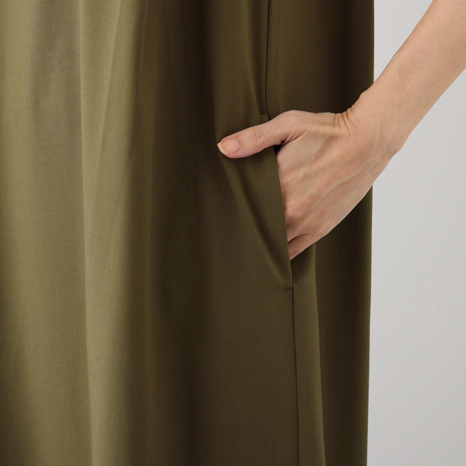 キョウコ　ヒガ ＵＶカット・接触冷感 触れるとひんやり Ａラインワンピース