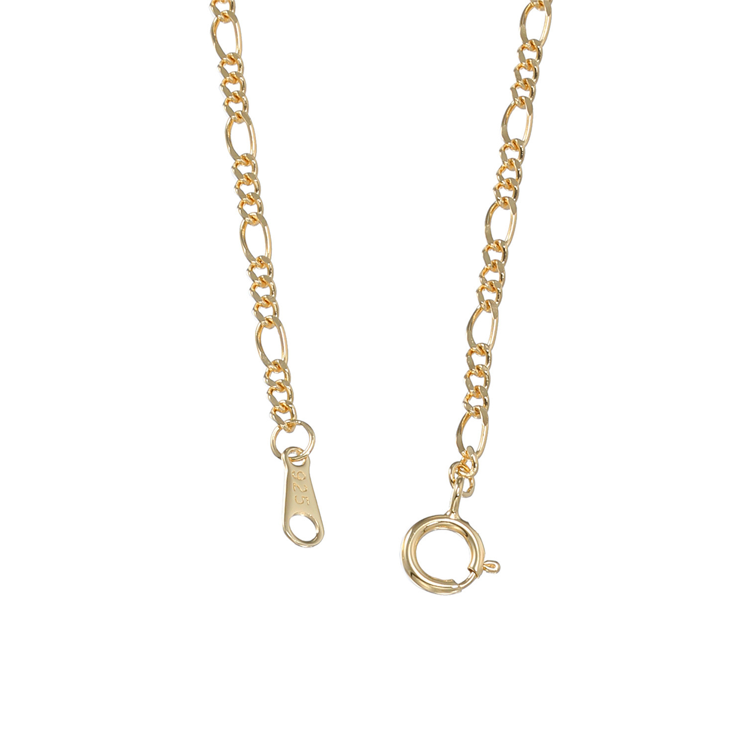 ファシーノアルジェント シルバー フィガロチェーン ネックレス