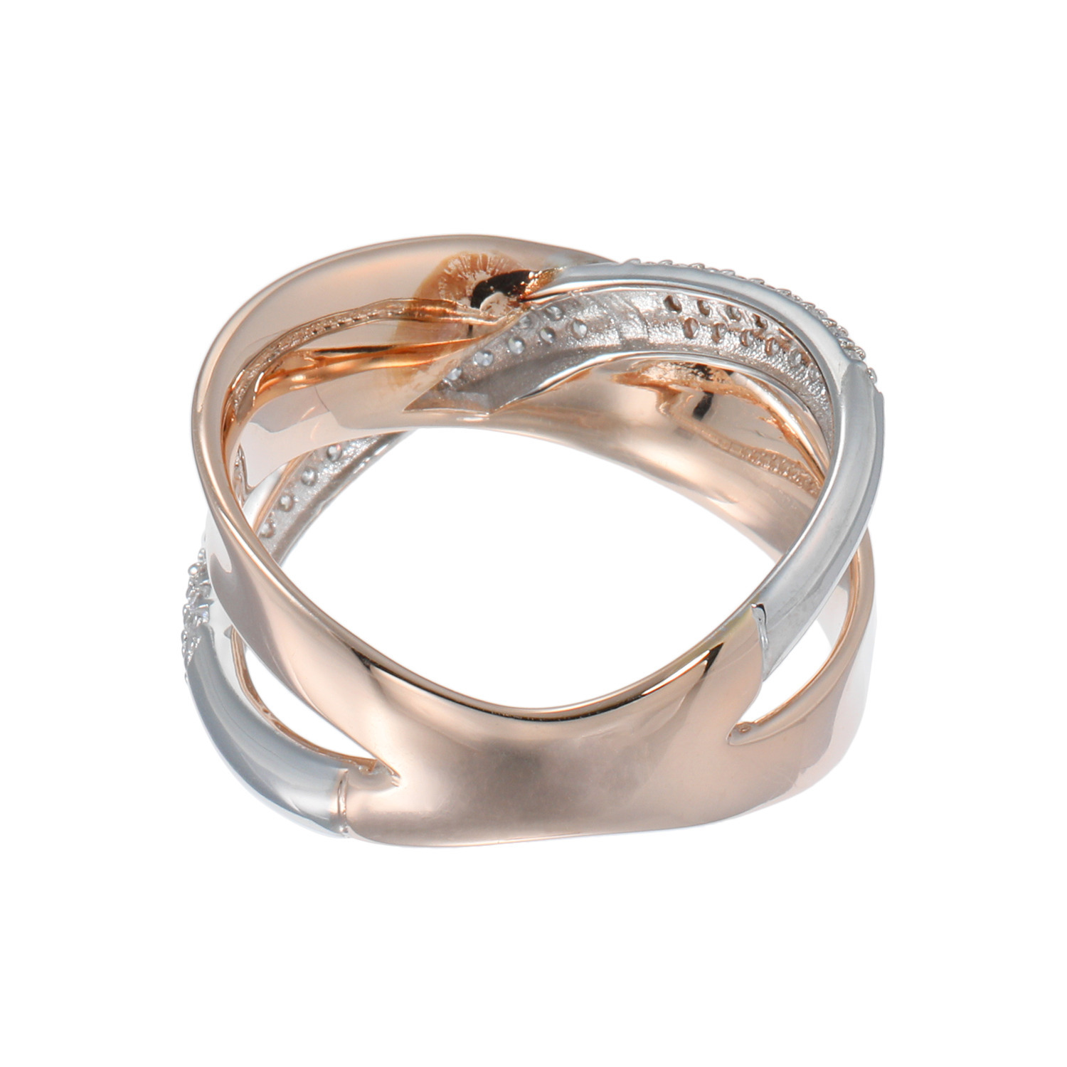 ファシーノアルジェント シルバー ＣＺ アーバンクロスライン リング