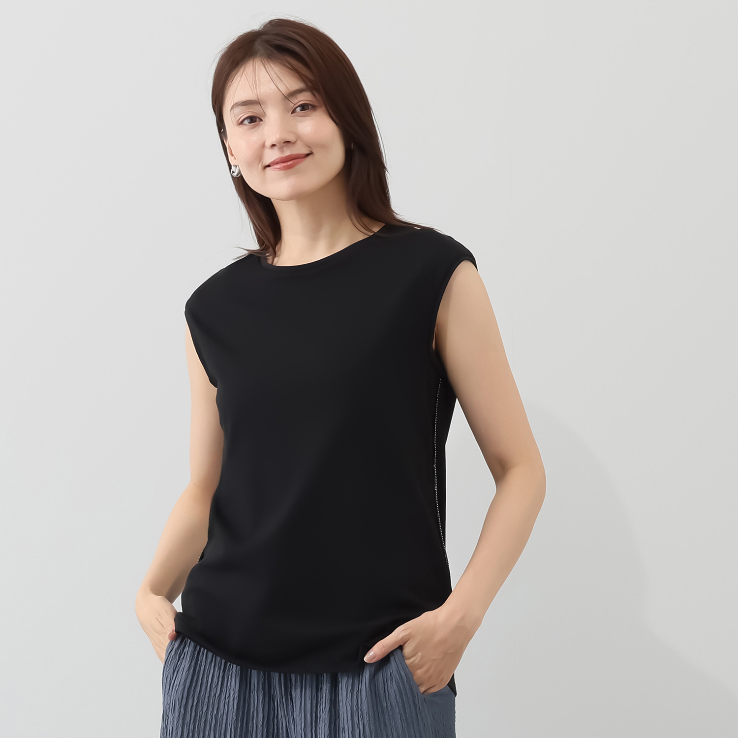 タマミ　ワタナベ サイドアクセント プルオーバー “コメットテール”