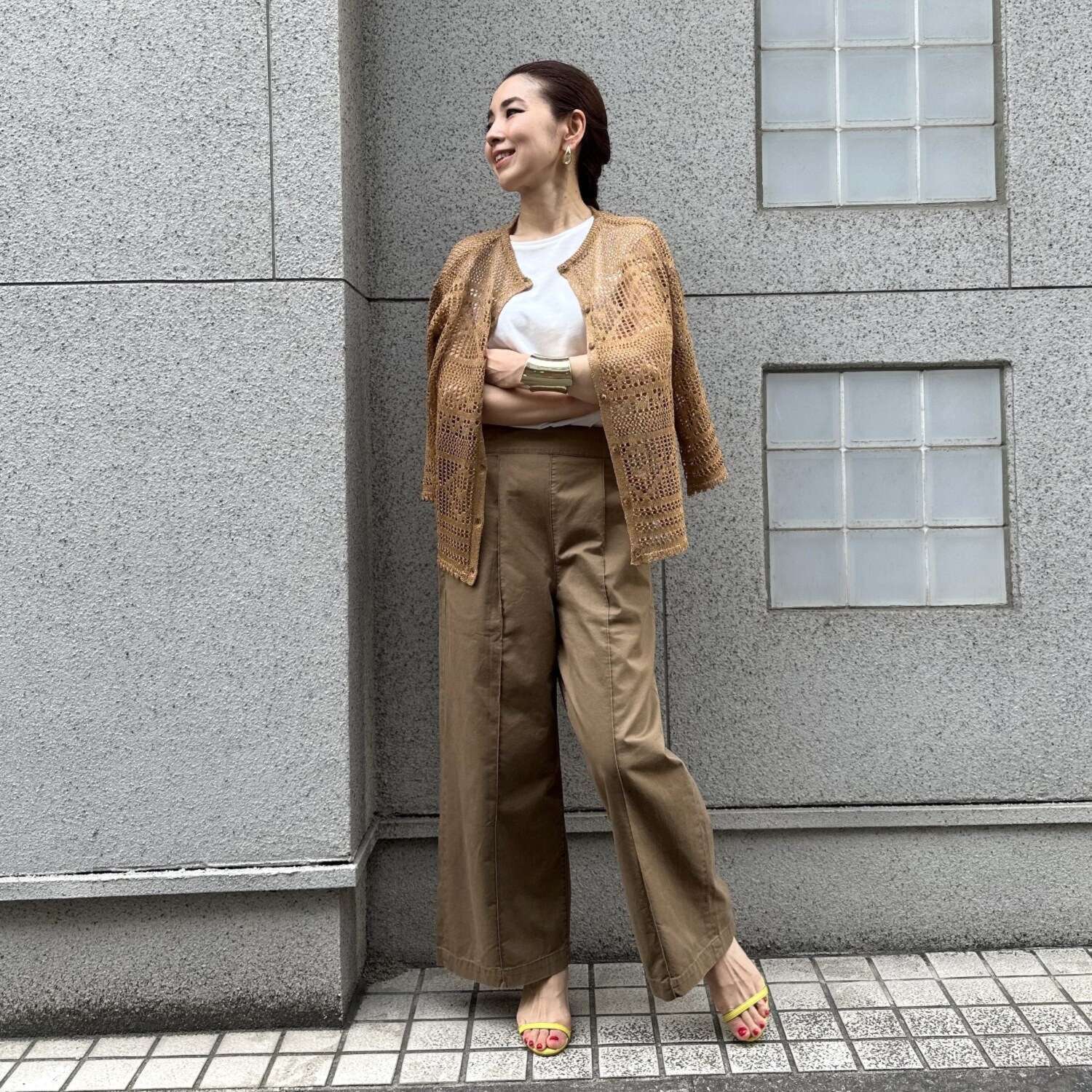 タマミ　ワタナベ サイドアクセント プルオーバー “コメットテール”