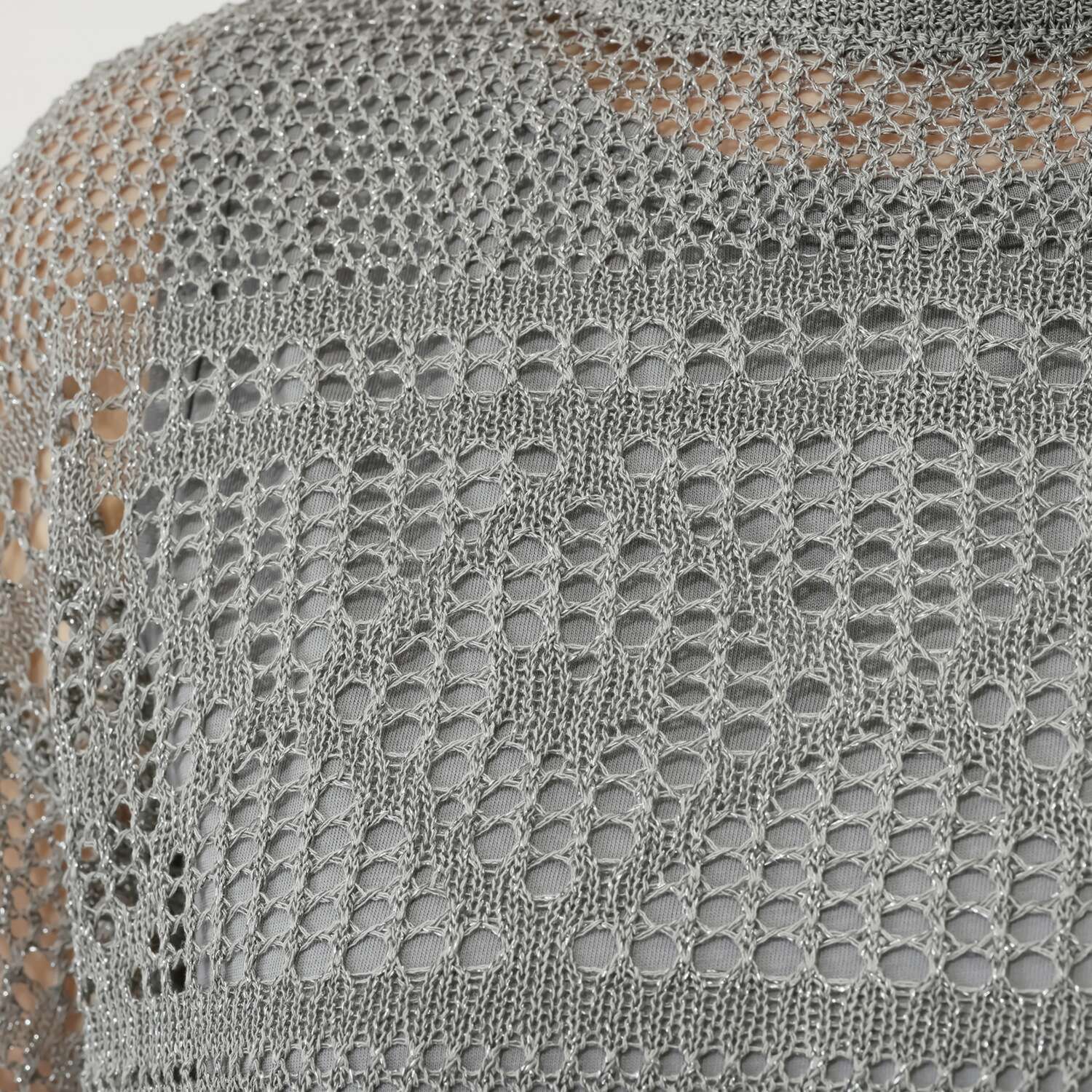 タマミ　ワタナベ メッシュニット プルオーバー＆ インナータンクトップ “レディースターダスト”