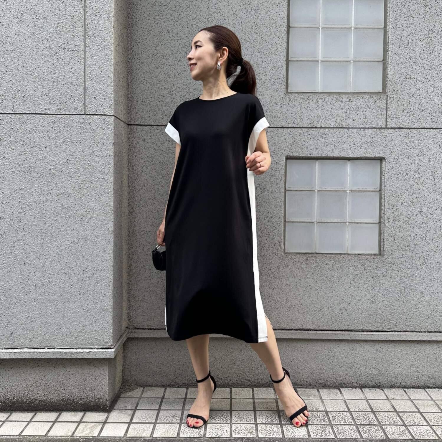 タマミ　ワタナベ ジャージーワンピース “メロウ　フロウ”