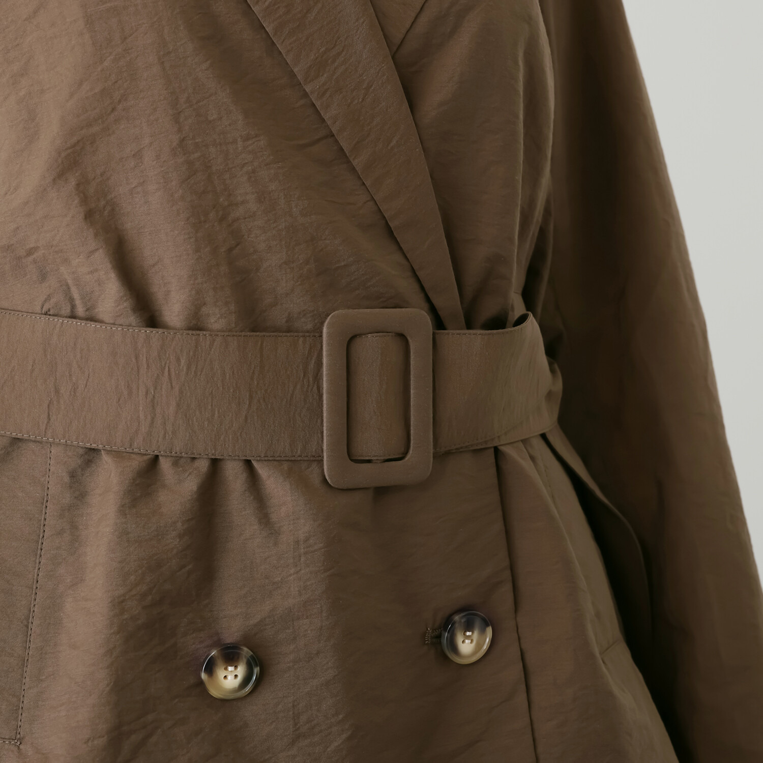 タマミ　ワタナベ サッシュベルト付 ライトジャケット “ジャック　レジェ”