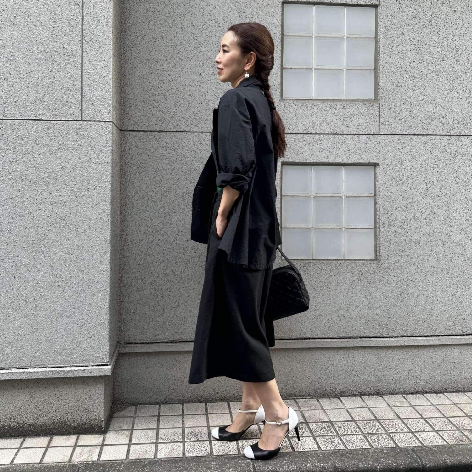 タマミ　ワタナベ サッシュベルト付 ライトジャケット “ジャック　レジェ”