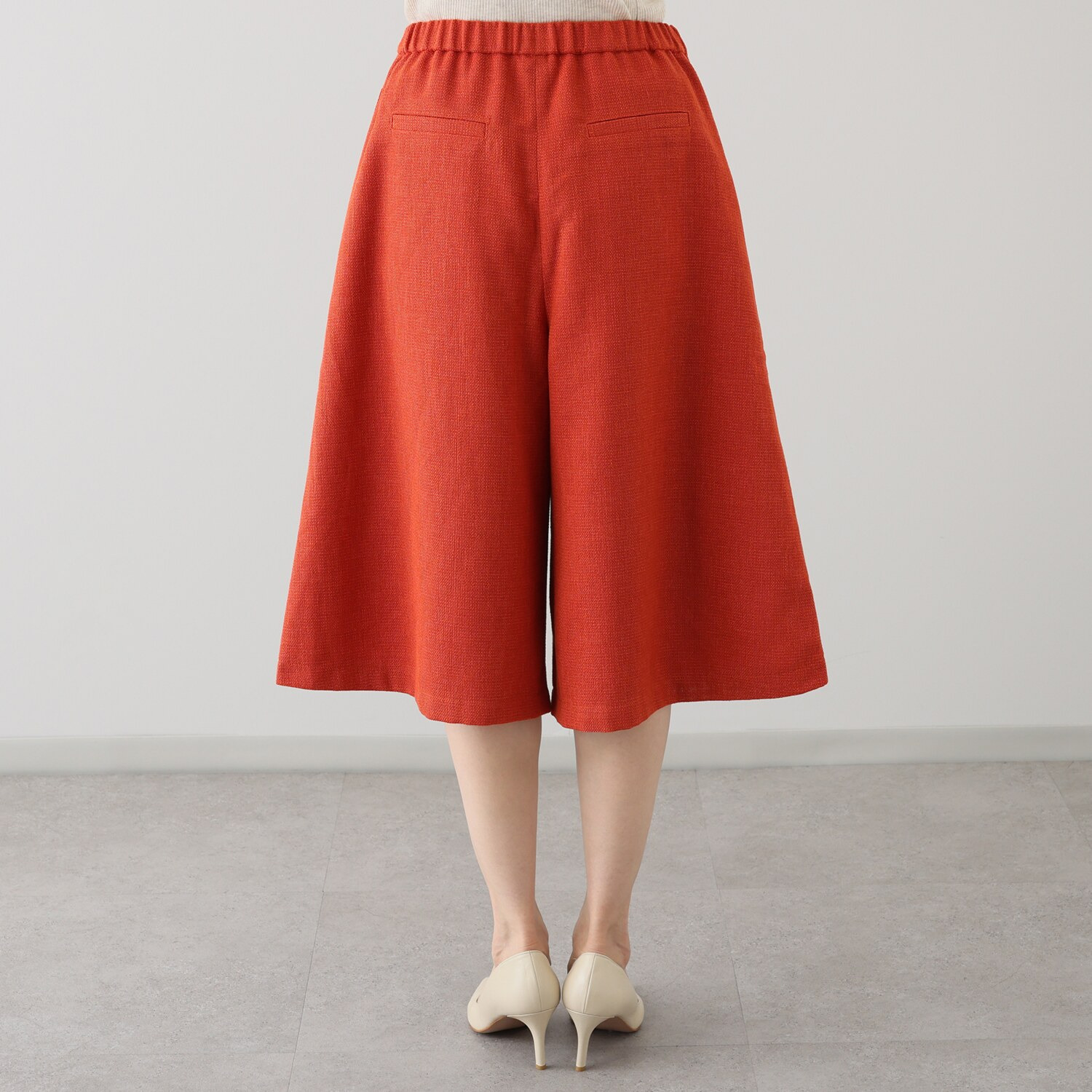 タマミ　ワタナベ ラップスカート風 キュロットパンツ “ルジール”