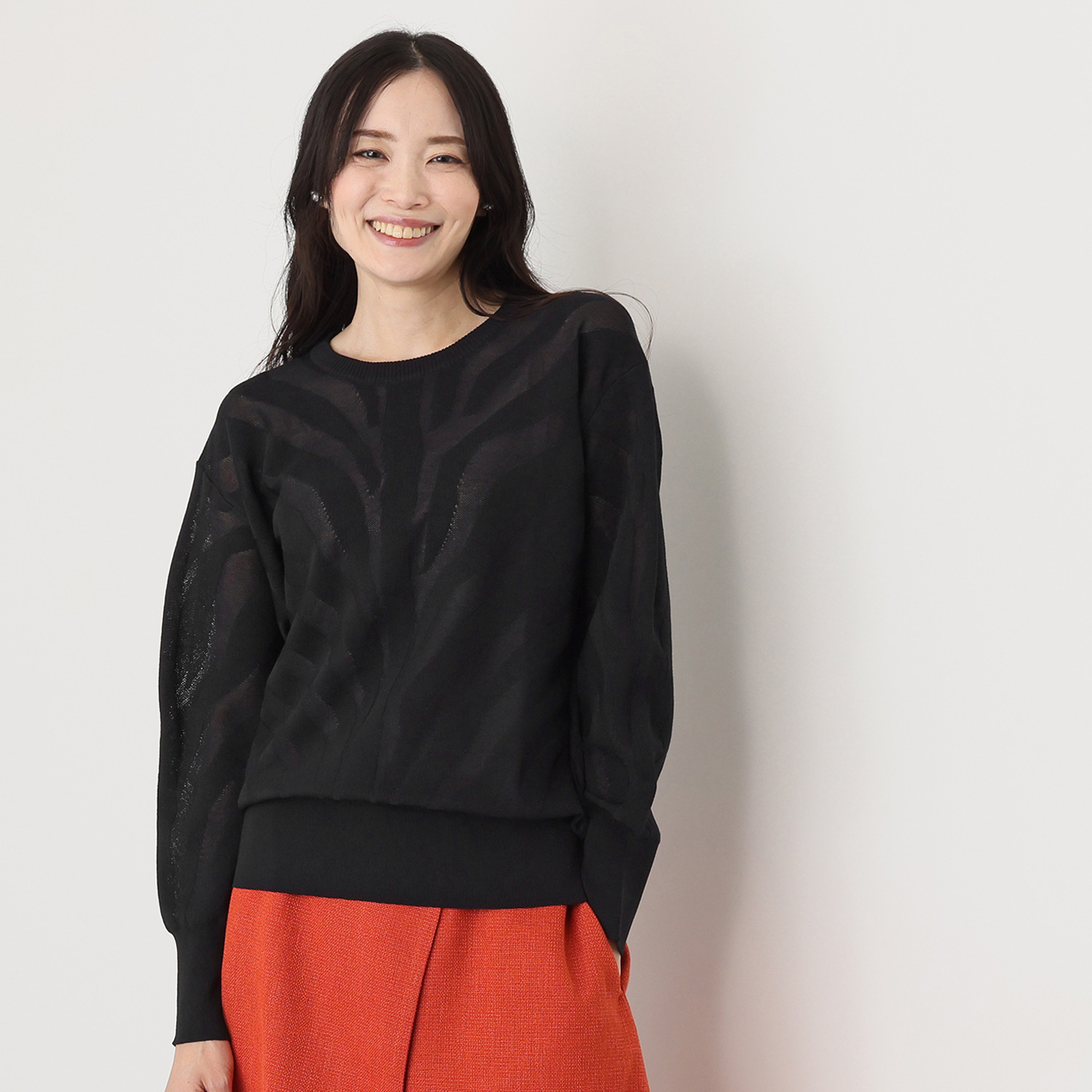 タマミ　ワタナベ ジャガードプルオーバー “ゼーブルクレール”