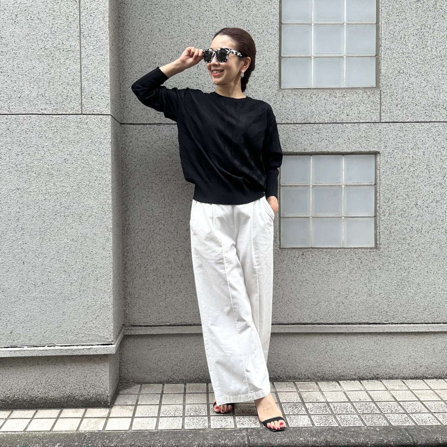 タマミ　ワタナベ ジャガードプルオーバー “ゼーブルクレール”