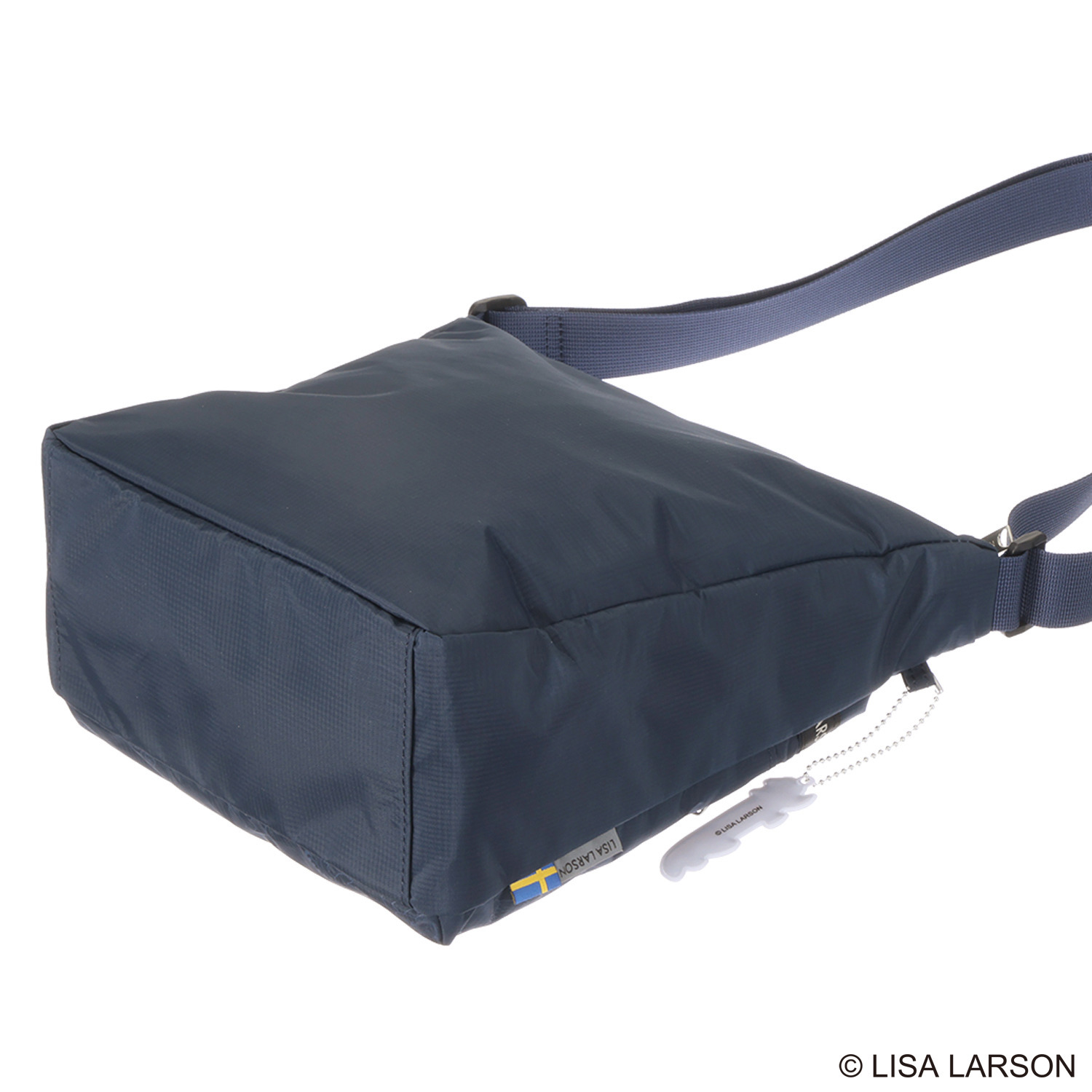 リサ・ラーソン 軽量・はっ水 スケッチねこたち 縦型ショルダーバッグ