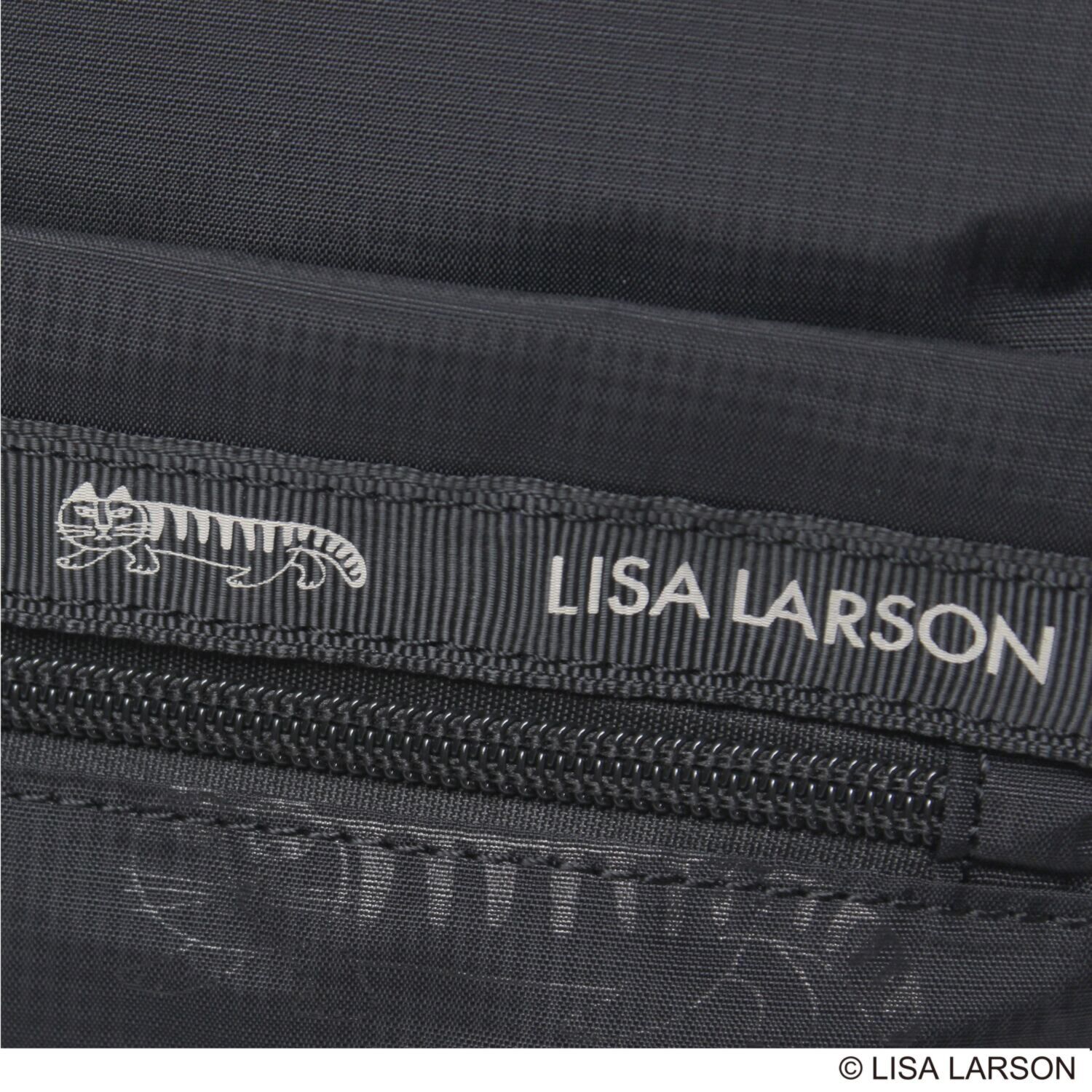 リサ・ラーソン 軽量・はっ水 スケッチねこたち 縦型ショルダーバッグ