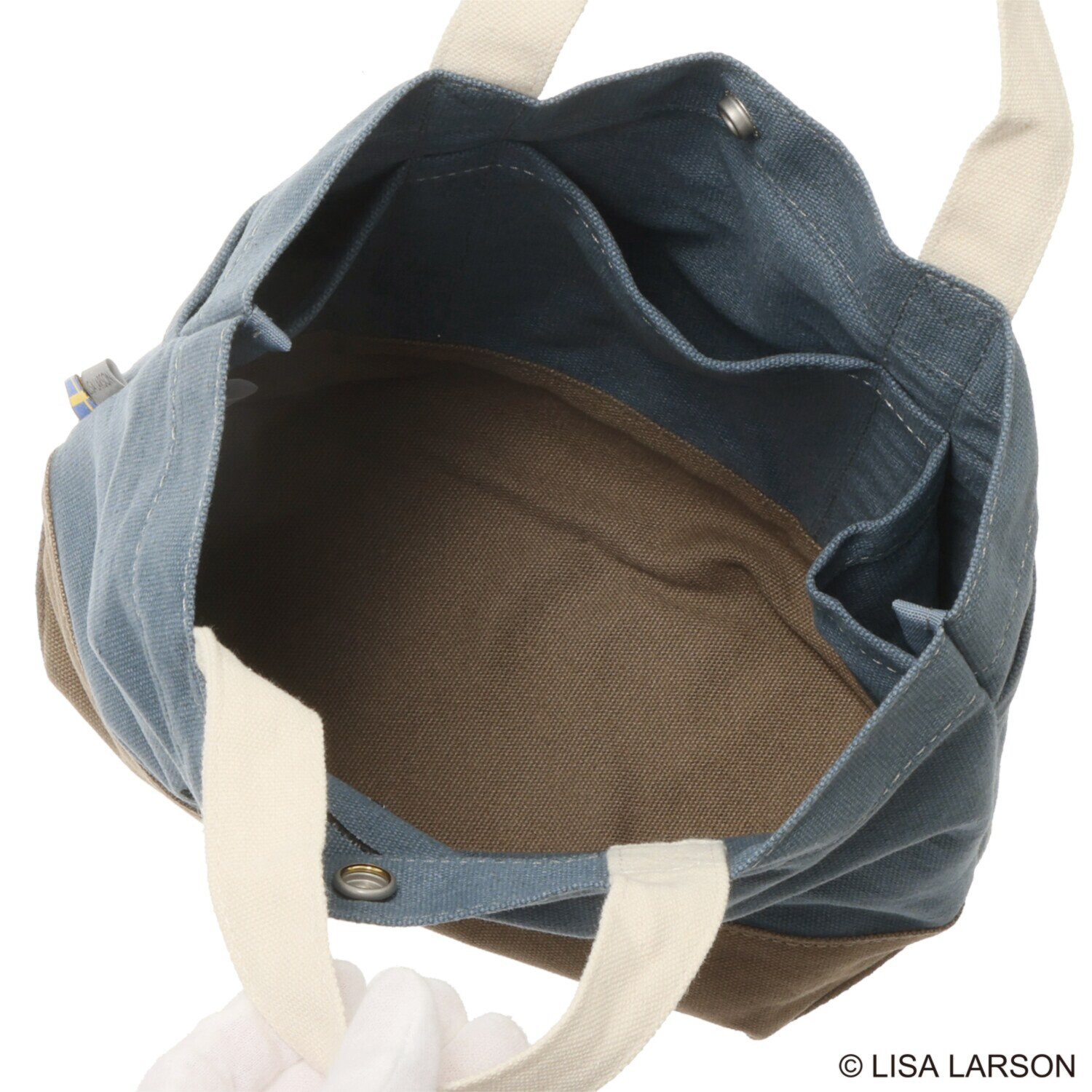 リサ・ラーソン スケッチねこたち スッシー 刺しゅうミニトートバッグ