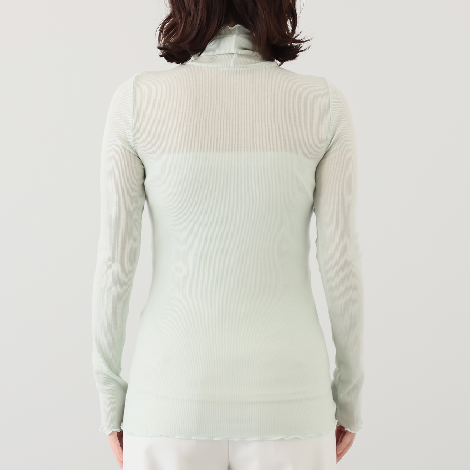 ヘ・エラ 日本製 抗菌防臭・消臭・吸湿発熱 極上メリノウール１００％ ロールネックインナー