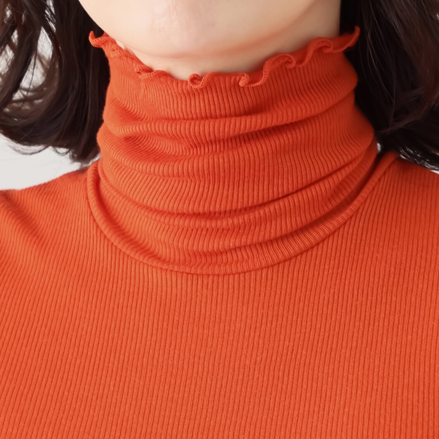 ヘ・エラ 日本製 抗菌防臭・消臭・吸湿発熱 極上メリノウール１００％ ロールネックインナー