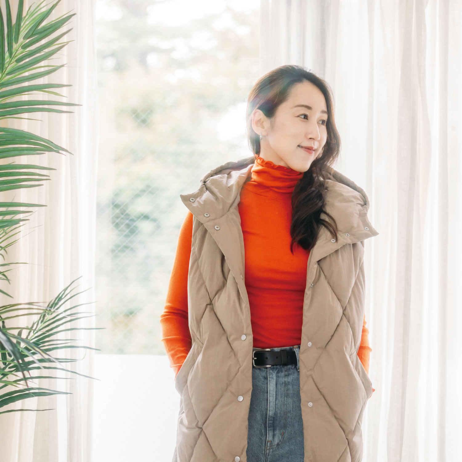 ヘ・エラ 日本製 抗菌防臭・消臭・吸湿発熱 極上メリノウール１００％ ロールネックインナー