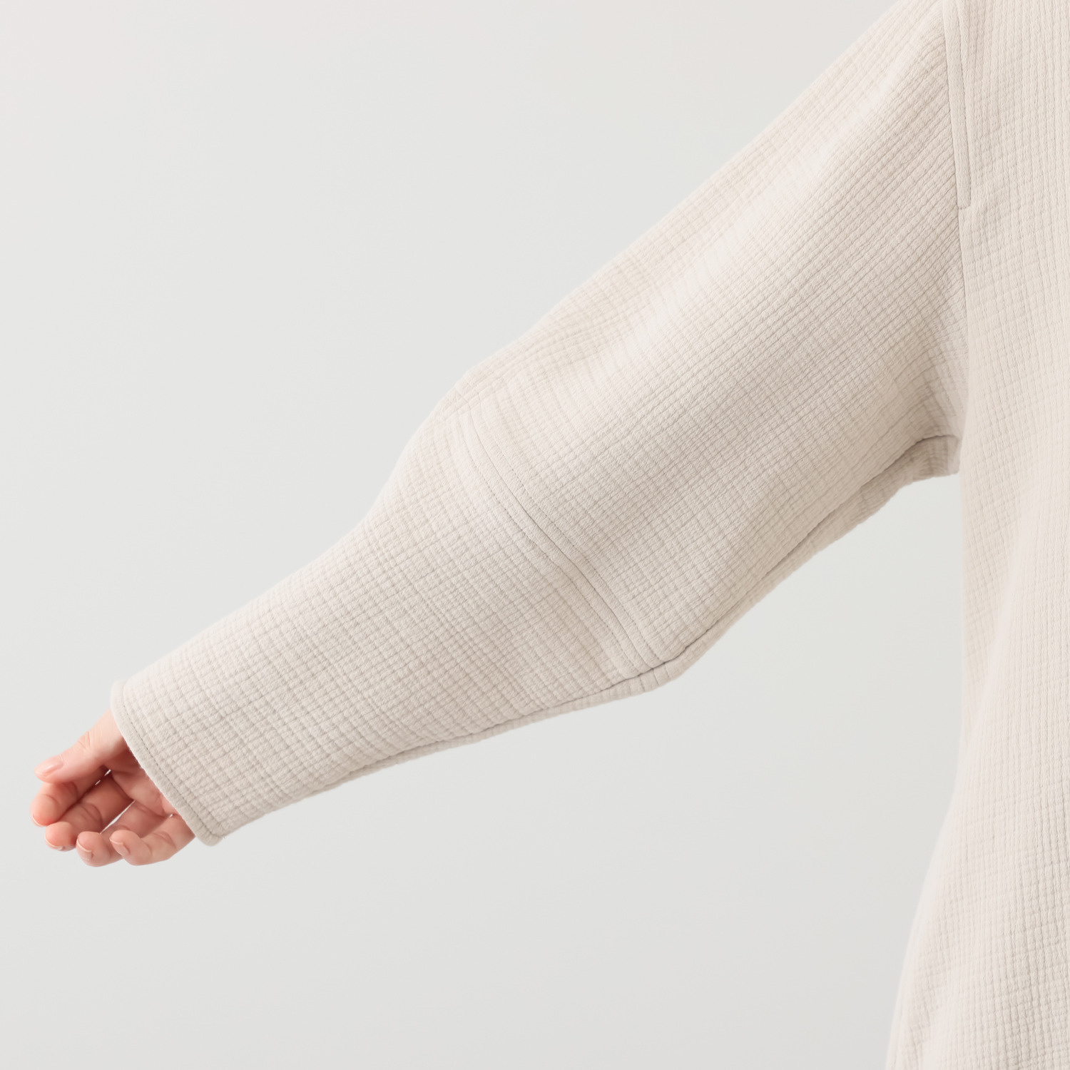 ヘ・エラ 大人美人 コットン１００％ コクーンシルエット ワンピース